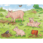 Puzzles Bébés Animaux de la Ferme