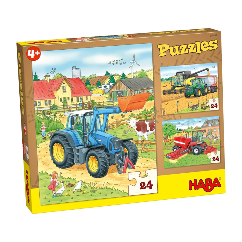 Puzzles Tracteur et Cie