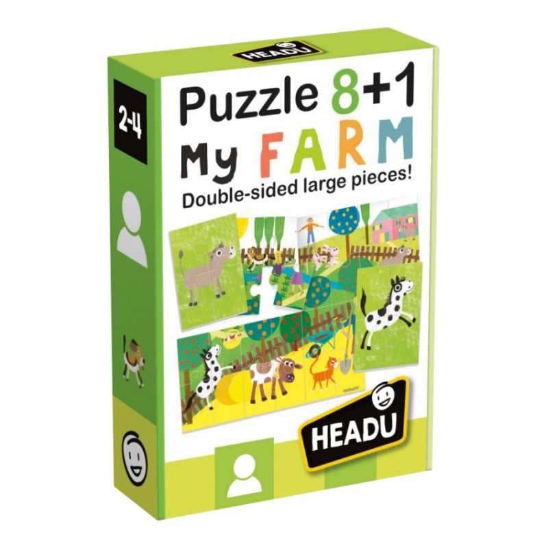 Puzzle 8+1 My Farm