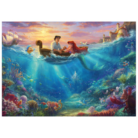 Puzzle 500p - Disney Arielle