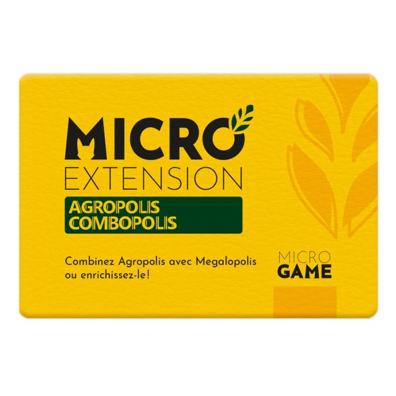 Agropolis : Extentions + Combopolis (Micro Game)