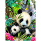 Puzzle 300p XXL - Charmants pandas
