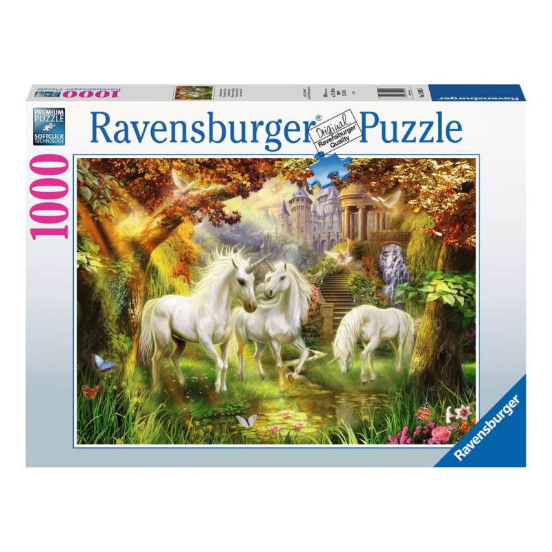 Puzzle 1000p - Licornes dans la forêt Puzzle 1000p - Licornes dans la forêt