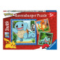 Puzzles 3x49p - Salamèche, Bulbizarre et Carapuce Puzzles 3x49p - Salamèche, Bulbizarre et Carapuce