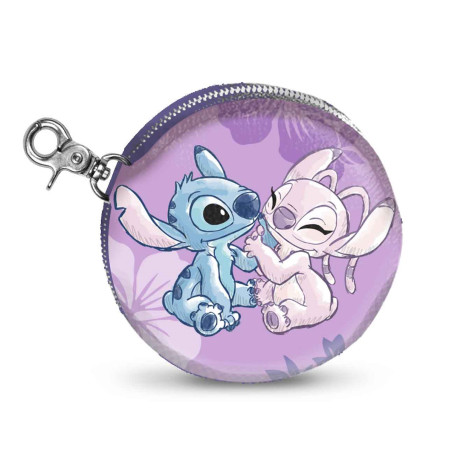 Porte-Monnaie Stitch & Angel - Cookie Casual