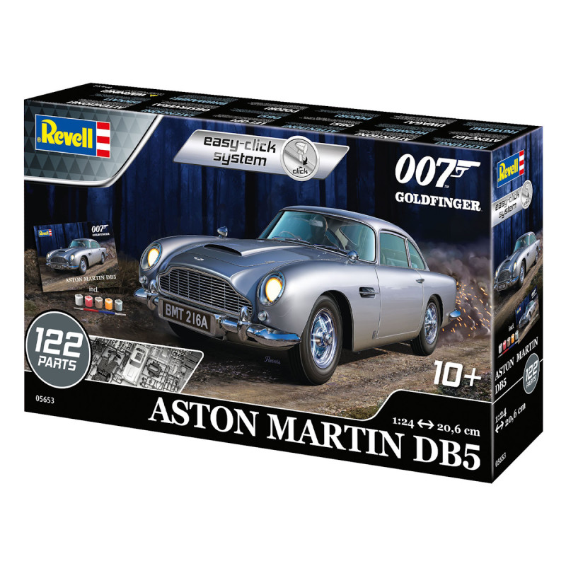 Maquette Aston Martin DB5 "Goldfinger" (James Bond 007)