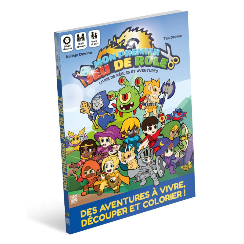 Mon Premier Jeu de Rôle - Livre de règles et avent Mon Premier Jeu de Rôle - Livre de règles et avent
