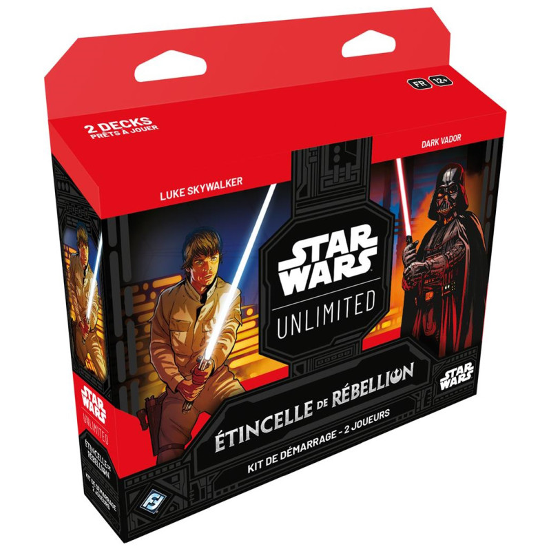 Star Wars Unlimited : Etincelle de Rébellion - Kit de démarrage