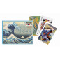 Cartes Piatnik - 2x55 cartes Hokusai "La Grande Vague"