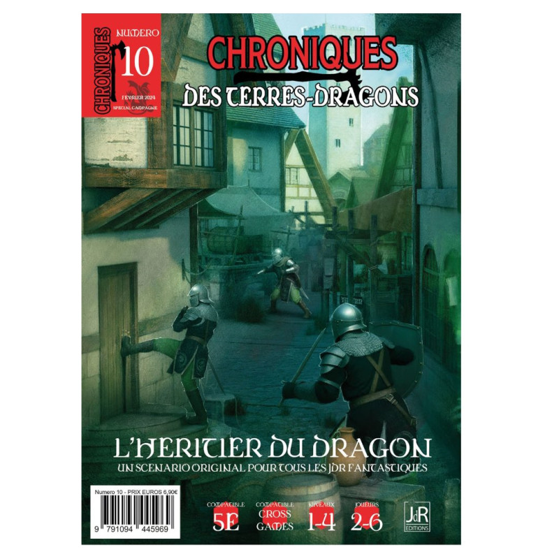 Chroniques Terres Dragons – 10 L’héritier du dragon