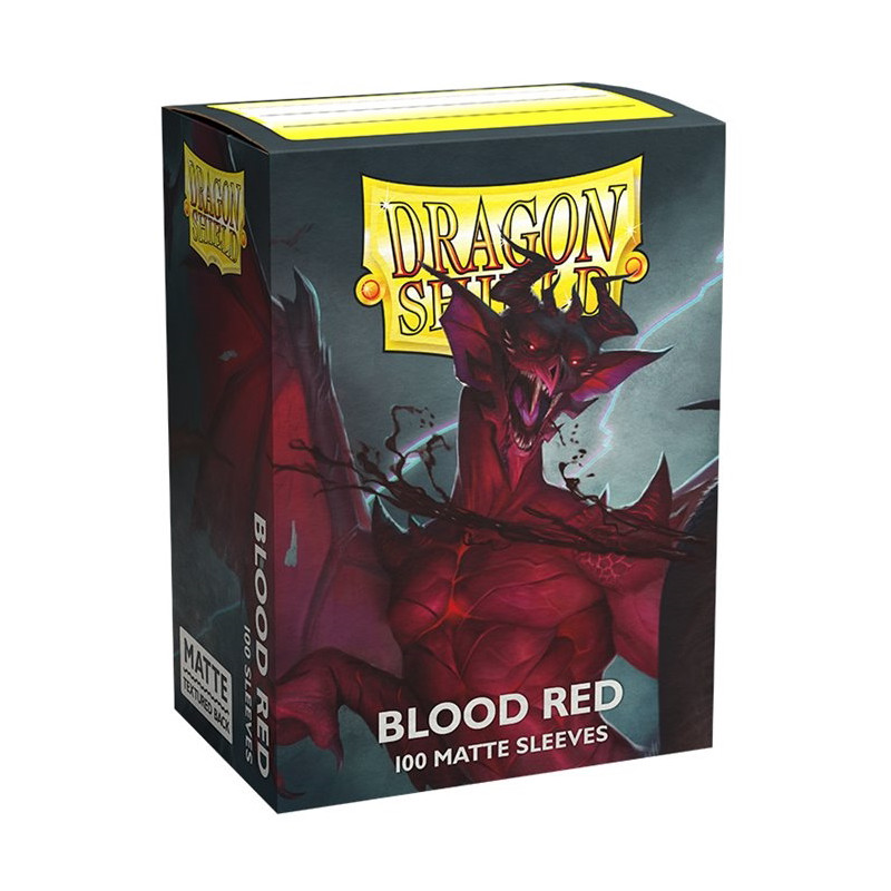 Sleeves DS Matte Standard Blood Red (x100)