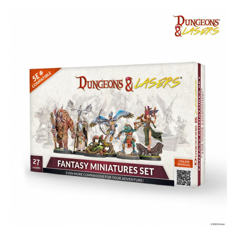 Dungeons & Lasers - Figurines Fantasy
