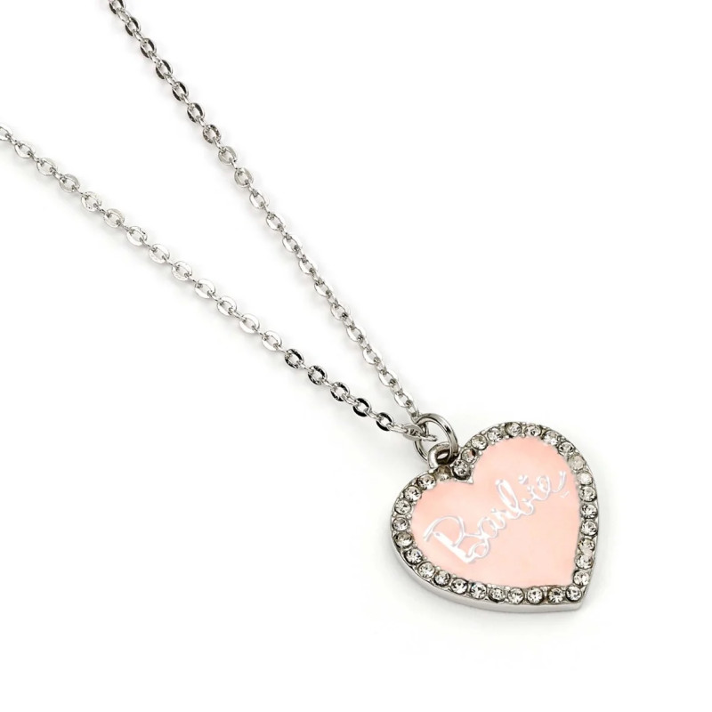 Collier Barbie - Cœur Rose