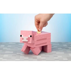Tirelire Minecraft Cochon