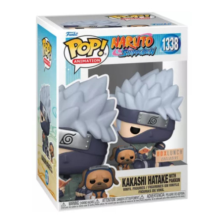 Naruto POP! Kakashi avec Pakkun n°1338