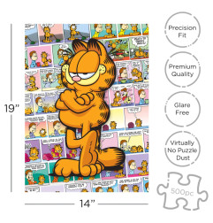 Puzzle 500p - Garfield Comics