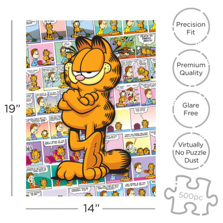 Puzzle 500p - Garfield Comics