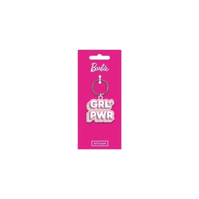 Porte-Clefs Barbie Girl Power Caoutchouc
