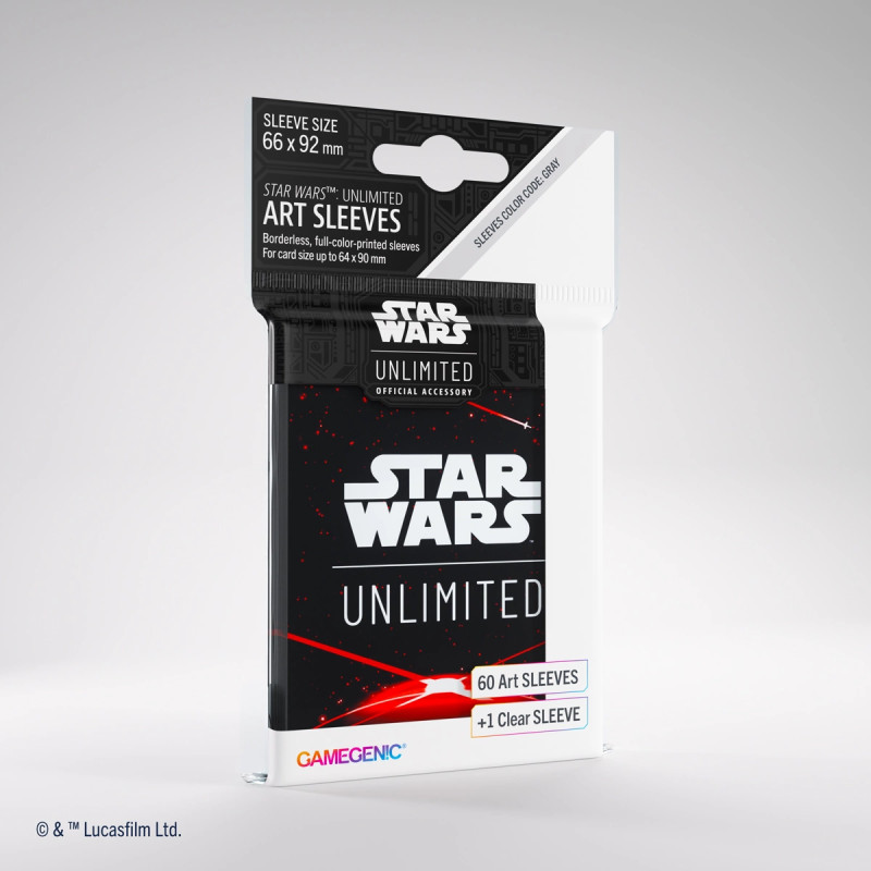 Star Wars Unlimited : Art Sleeves Space Red