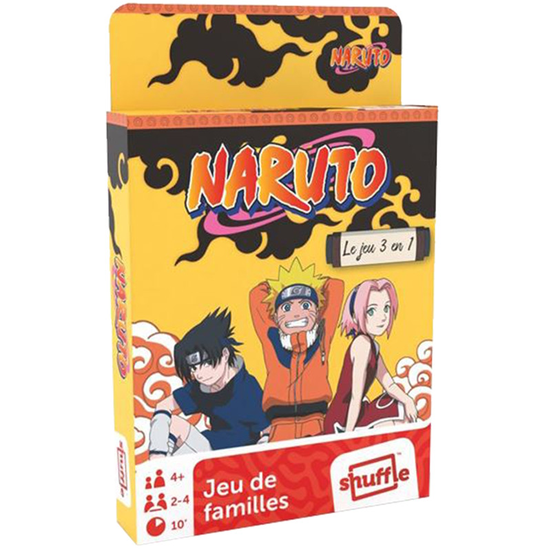 Jeu des 7 familles - 3 en 1 - Naruto