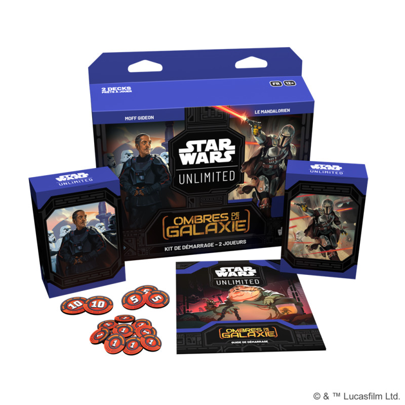Star Wars Unlimited : Ombre de la Galaxy - Kit de démarrage