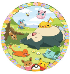 Puzzle 500p - Pokémon en fleurs