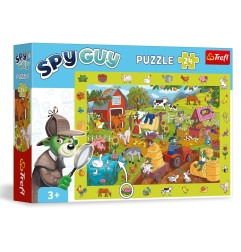 Puzzle 24p - Spy Guy La Ferme