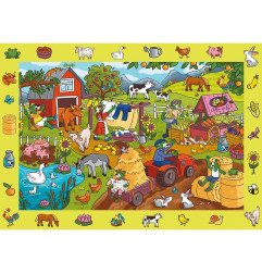 Puzzle 24p - Spy Guy La Ferme