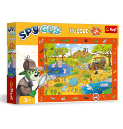 Puzzle 24p - Spy Guy Safari