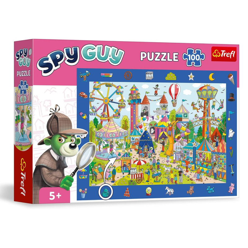 Puzzle 100p - Spy Guy Parc d'Attraction