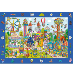 Puzzle 100p - Spy Guy Parc d'Attraction