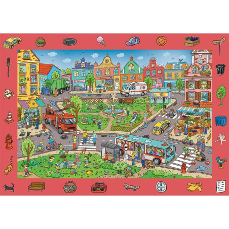 Puzzle 100p - Spy Guy La Ville