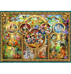 Puzzle 500p - Famille Disney
