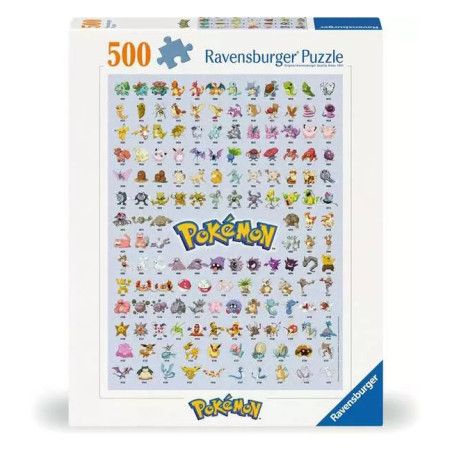 Puzzle 500p - Pokédex première génération / Pokémon