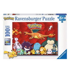 Puzzle 100p XXL - Mes Pokémon préférés