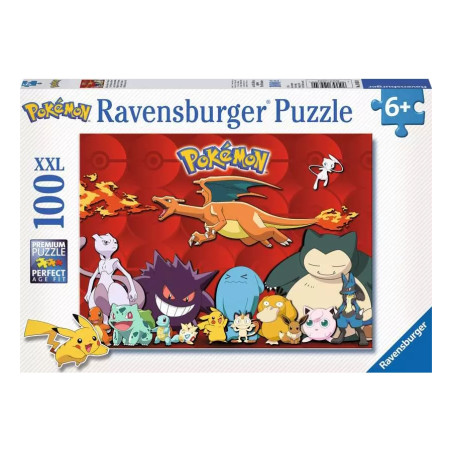 Puzzle 100p XXL - Mes Pokémon préférés