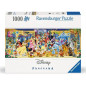 Puzzle 1000p - Photo de groupe Disney (Panorama)
