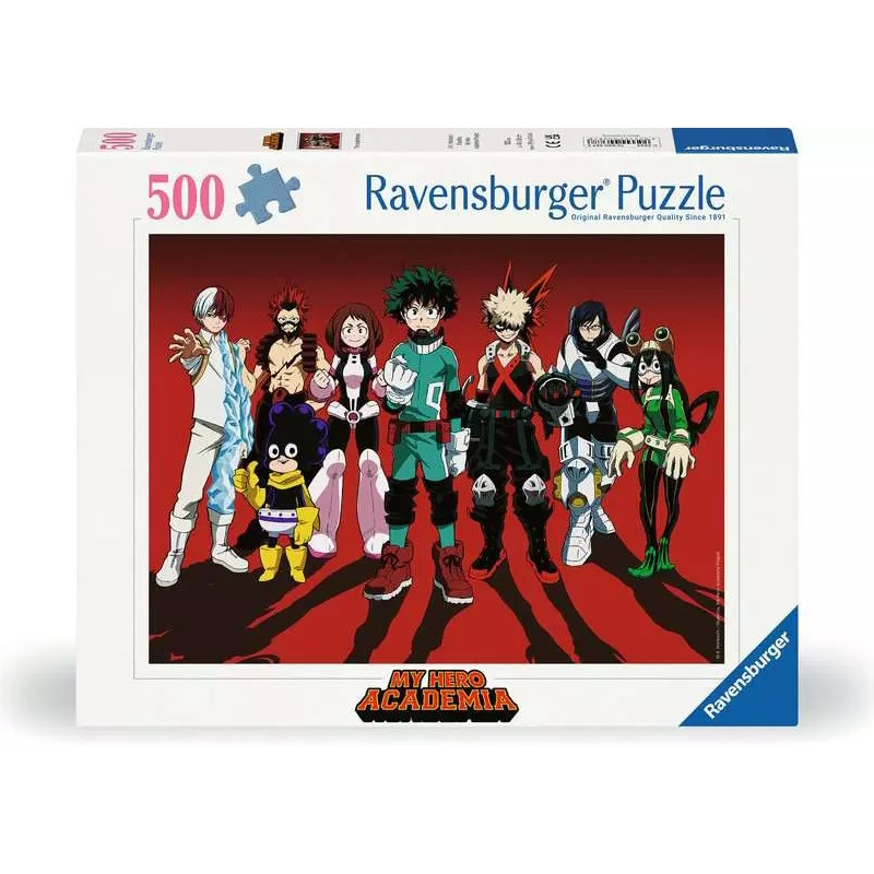 Puzzle 500p - Les super-héros / My Hero Academia