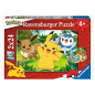 Puzzles 2x24p - Pikachu et ses amis / Pokémon Puzzles 2x24p - Pikachu et ses amis / Pokémon
