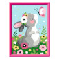 CreArt Kids - 18x24cm - Lapin et Papillon CreArt Kids - 18x24cm - Lapin et Papillon