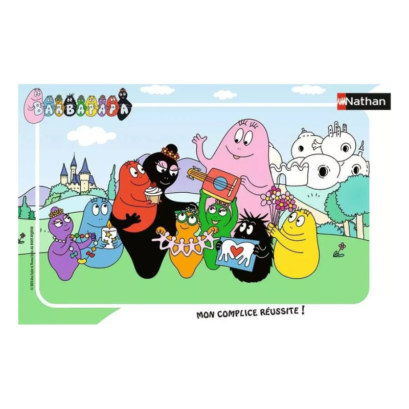 Puzzle 15p - La fête des mères / Barbapapa