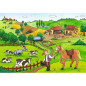Puzzles 2x12p - Le travail à la ferme Puzzles 2x12p - Le travail à la ferme