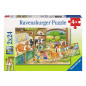 Puzzles 2x24p - Le bonheur à la ferme Puzzles 2x24p - Le bonheur à la ferme