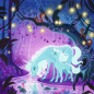 Puzzles 3x49p - Licorne, dragon et fée Puzzles 3x49p - Licorne, dragon et fée