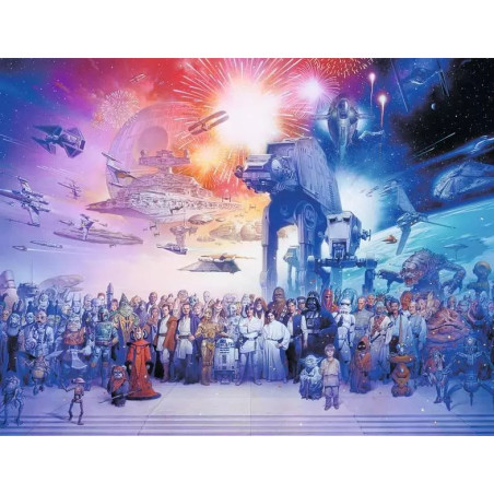Puzzle 2000p - L'univers Star Wars