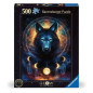 Puzzle 500p Glow in the dark - Loup lumineux