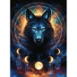 Puzzle 500p Glow in the dark - Loup lumineux