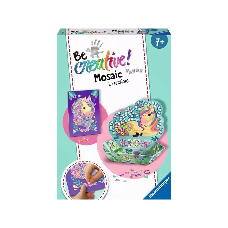Be Creative - Mosaïque Licorne