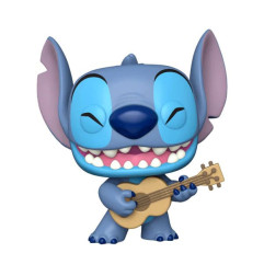 Disney POP! Stitch w/ Ukelele Jumbo n°1419