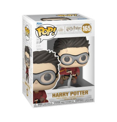 Harry Potter POP! Harry w/Broom (Quidditch) n°165